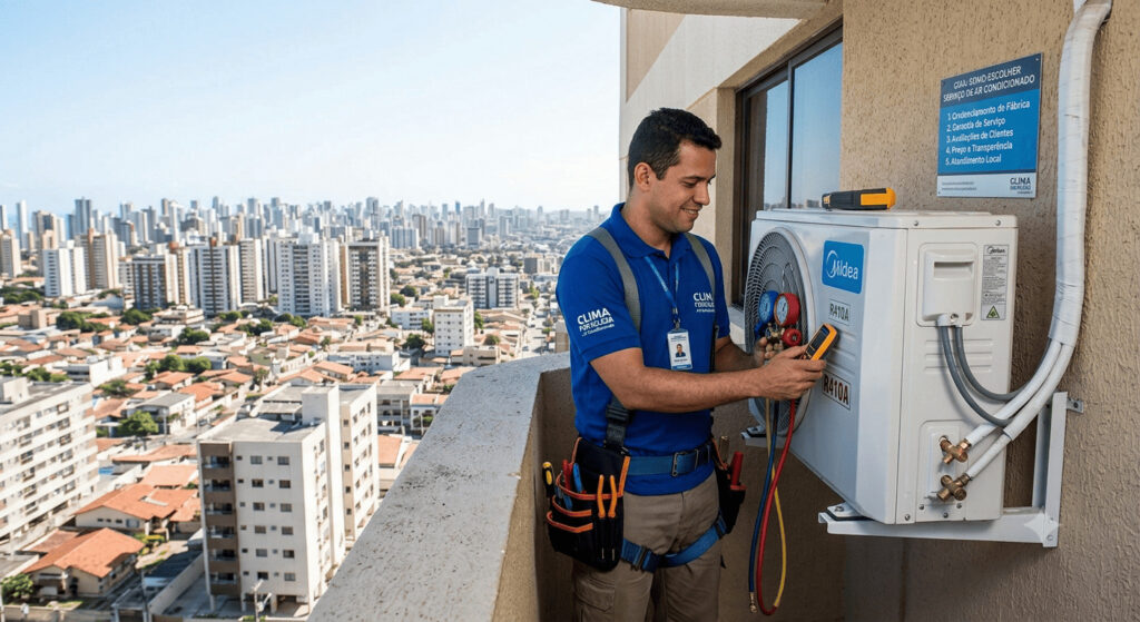 Como escolher um serviço de ar condicionado em Cuiabá